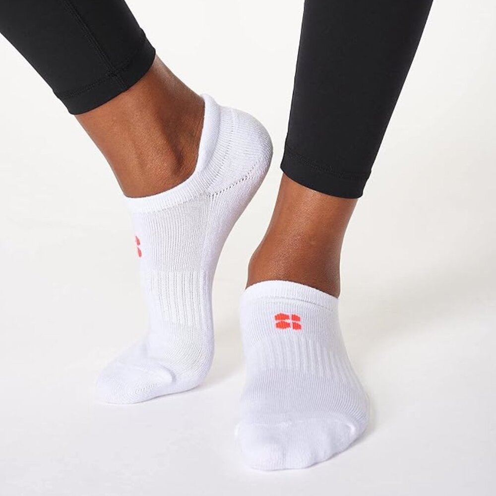 Sweaty Betty Trainer Socks 3 Pack US 4-7 Cushioned Workout Running NWT